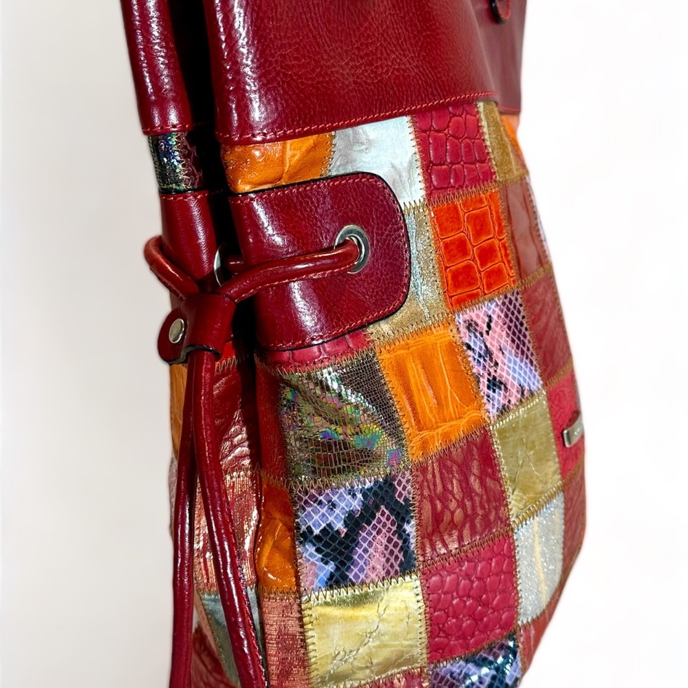 Hand Crafted Condor Leather Patchwork, Made In Gr… - image 7